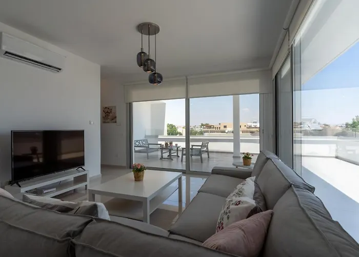 Harmonia 2-br In Livadia Lägenhet *